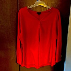 Lane Bryant red Henley size of 22/24